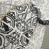 24/25 RMA White Puzzle Special Edition Fans Training shirts