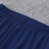 24/25 TOT Sapphire Blue Player version Half Pull Tracksuit  (球员版、半拉链)