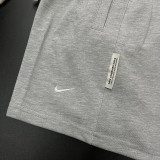 24/25 New NK Grey Cotton zipper shorts(M11、口带拉链、全棉)