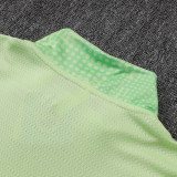 25/26 Man City Light Green Kids Half Pull Tracksuit#E25212(半拉链)