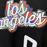 2025 T262 Clippers  WESTBROOK # 0  Pure Cotton  Black T-shirt