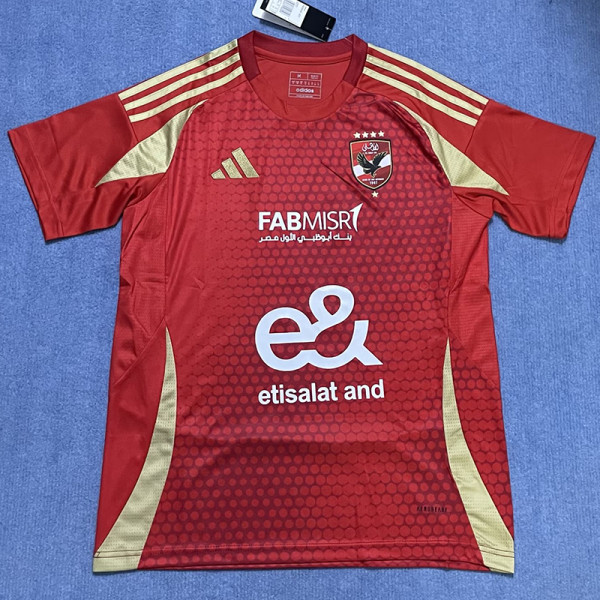 24/25 El Ahly Home  Fans Soccer Jersey
