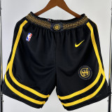 23/24 WARRIORS Black City Edition Top Quality NBA Pants