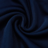 25/26  Flamengo Royal Blue Jacket Tracksuit #A847