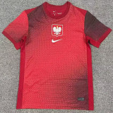 2024 Poland Away  Fans Soccer Jersey