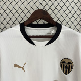 24/25 Valencia Home Fans Soccer Jersey