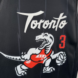 25/26 Raptors INGRAM # 3 Black City Edition Top Quality Hot Pressing NBA Jersey