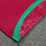 26/27 Morocco Red Training Shorts Suit