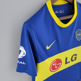 2010/2011 Boca Juniors Home Retro Soccer Jersey