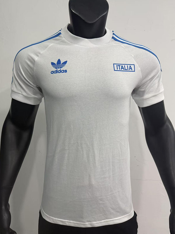2025  Italy White 1:1 Pure Cotton T-shirt(纯棉)