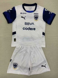 24/25 Monterrey Away  Kids  Soccer Jersey
