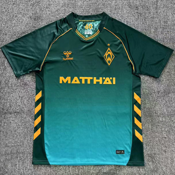 25/26 Werder Bremen Home Fans Soccer Jersey