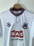 1989/1990 West Ham Away Retro Soccer Jersey