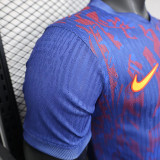25 /26 BAR Purple Special Edition Player Version Soccer Jersey(黄大胸花）
