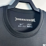 2012/2013 Santos FC Black Retro Soccer Jersey