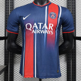 24/25 PSG Blue Red Special Edition  Player Version Soccer Jersey