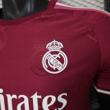 26/27 RMA Logo Edition Reddish Brown Player Version Soccer Jersey