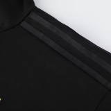 2025 AD Snake Year Commemorative Edition Black Hoodie Suit