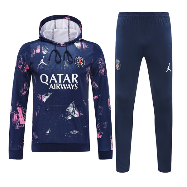24/25 PSG Sapphire Blue Graffiti Hooded  Tracksuit