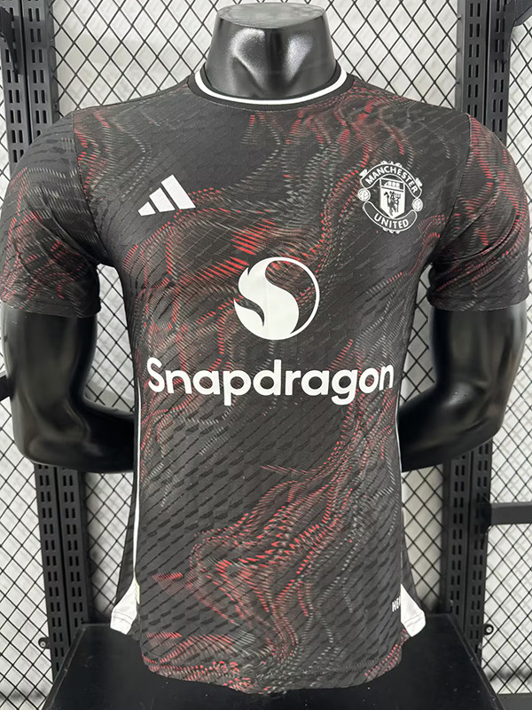 25/26  Man Utd Black Player Version Training Shirts