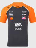 2025 McLaren Dark Blue #4 Round Neck Racing Suit(圆领)