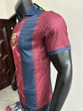 25/26  BAR Home Co branded Edition  Player Version   Soccer Jersey(背后广告#2）