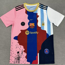 25/26  PSG Messi Commemorative Edition Soccer Jersey左肩阿根廷）