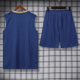24/25  Palmeiras BlueTank top and shorts suit
