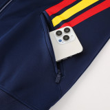 24/25 Spain Sapphire Blue Jacket Tracksuit(07)