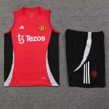 24/25 Man Utd Red Tank top and shorts suit