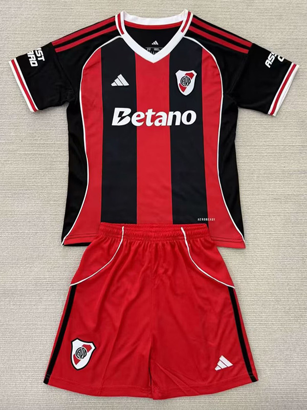 25/26 River Plate Away   Kids  Soccer Jersey