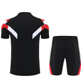 25/26 Man Utd Black  Training Short Suit