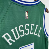 25/26 Dallas Mavericks RUSSELL #5 Green Royal EditionTop Quality Hot Pressing NBA Jersey
