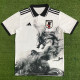 2024 Japan  White Black Dragon Training Short Sleeves