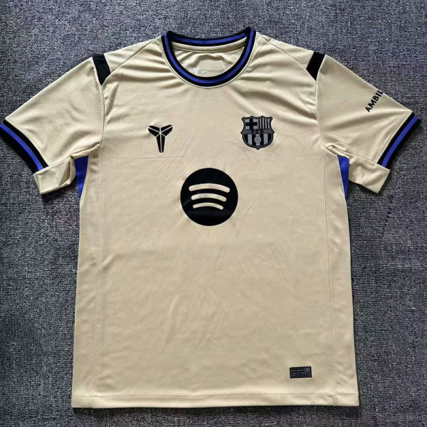 25/26 BAR Away Yellow  Fans Soccer Jersey