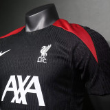 24/25 LIV Black  Player Version Training Shirts