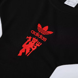 25/26 Man Utd Black  Training Short Suit