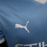 24/25  Man City Blue Special Edition  Player Version Soccer Jersey