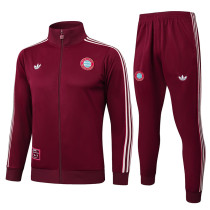 25/26 Bayern Maroon Jacket Tracksuit