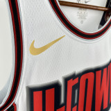 24/25 ROCKETS DUR ANT #35 White City Edition  Top Quality Hot Pressing NBA Jersey
