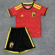 25/26 Belgium Home Kids Soccer Jersey