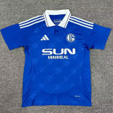 24/25 Schalke 04 Home Fans Soccer Jersey