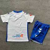 24/25 CD Tenerife Home  Kids Soccer Jersey