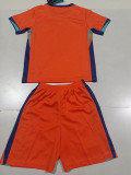 24/25 Netherlands Home Kids Soccer Jersey