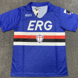 1990/1991 Sampdoria Home Retro Soccer Jersey