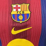 25 /26 BAR Blue and Red Special Edition Player Version Soccer Jersey