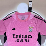 25/26 Benfica Goalkeeper Pink Fans Soccer Jersey