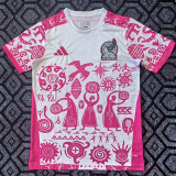25/26 Mexico Pink Training Shirts#粉色