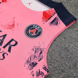24/25 PSG Pink Tank top and shorts suit