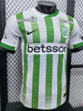 25/26 Atletico Nacional Home  Player Version Soccer Jersey（国民竞技、哥伦球队）